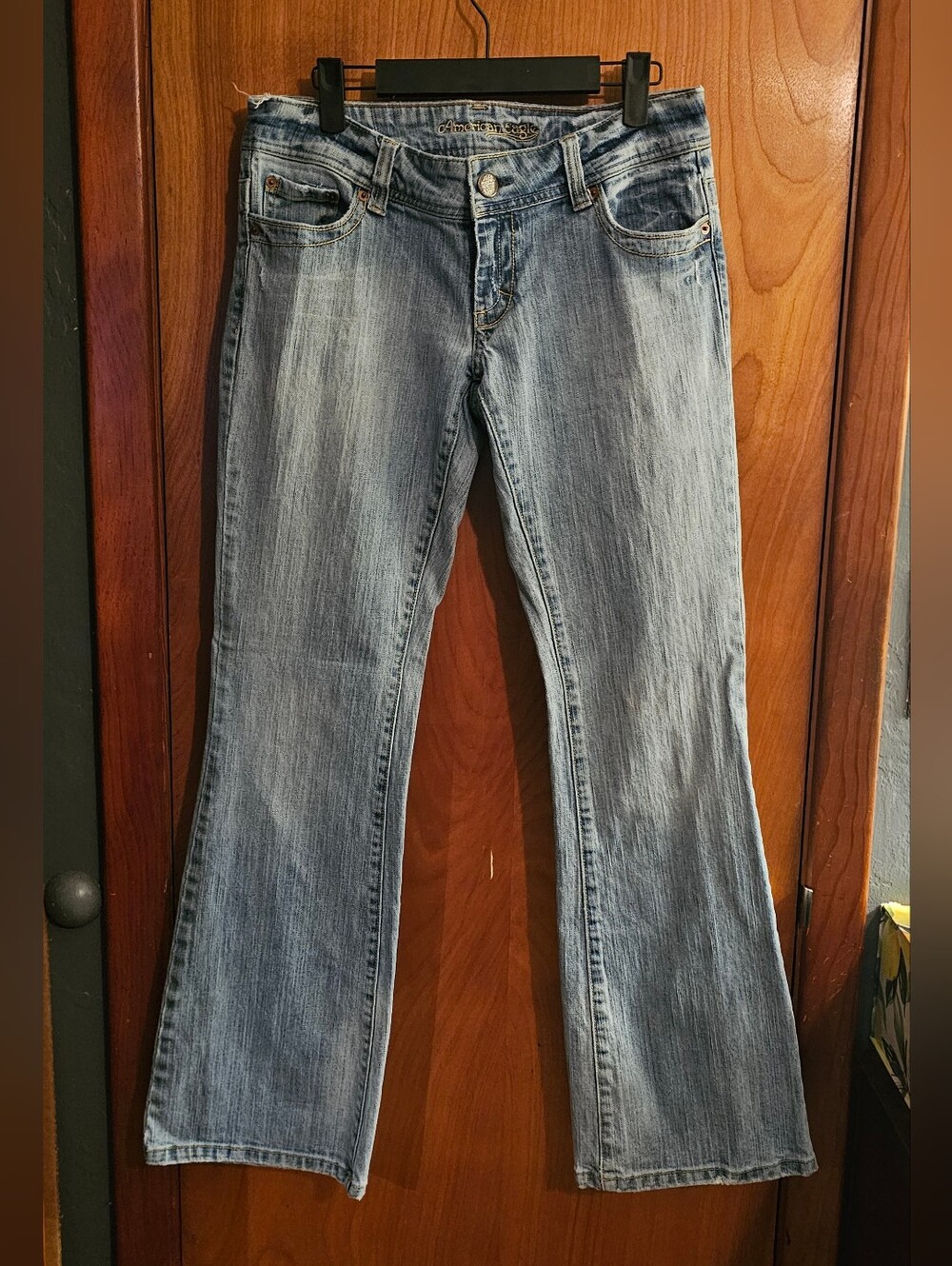 American Eagle Outfitters Vintage Low Rise Bootcut Jeans Women's Y2K Size 6